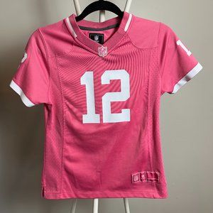 NFL Pink Rogers football jersey size youth medium